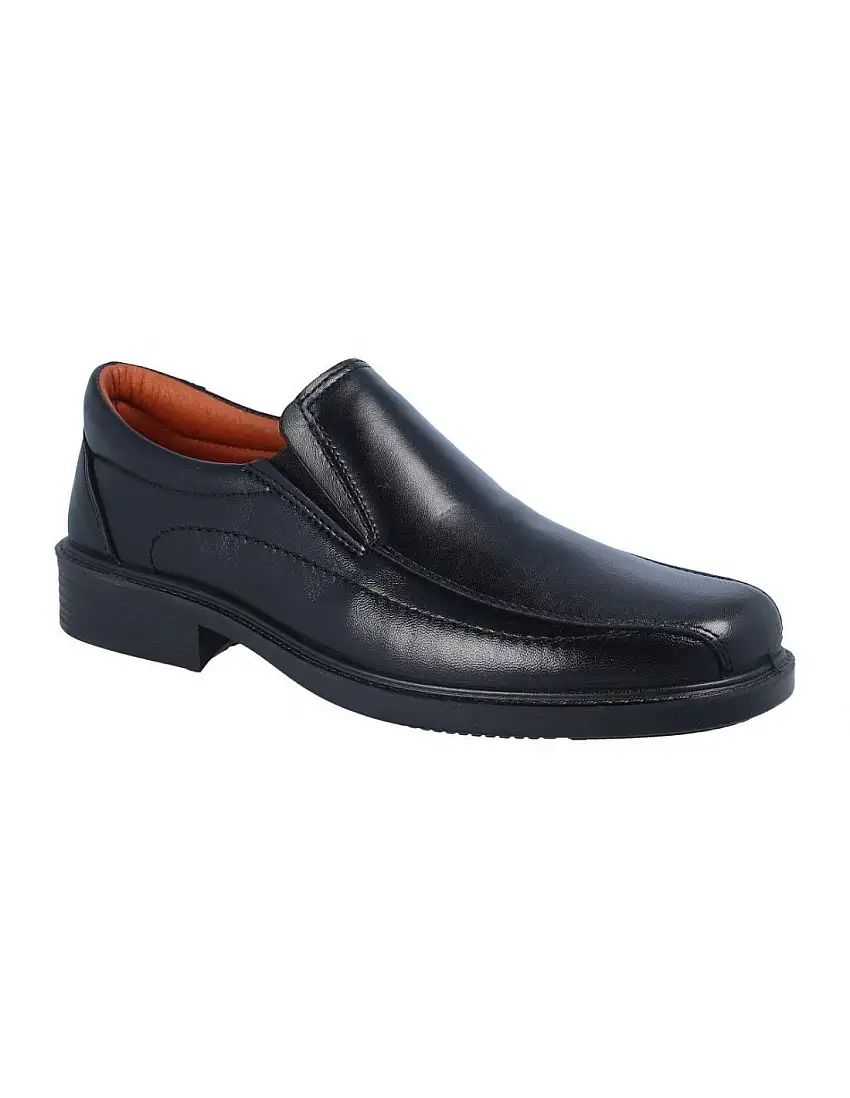Zapatos De trabajo En piel sin cordones hombre Luisetti Confort Step 0104