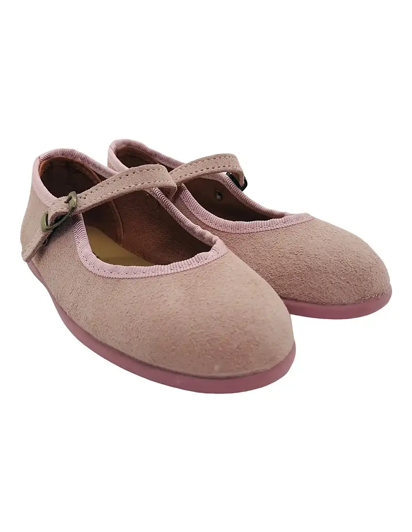 Zapato Merceditas Niña Chuches 9030/S Rib 00 Nude
