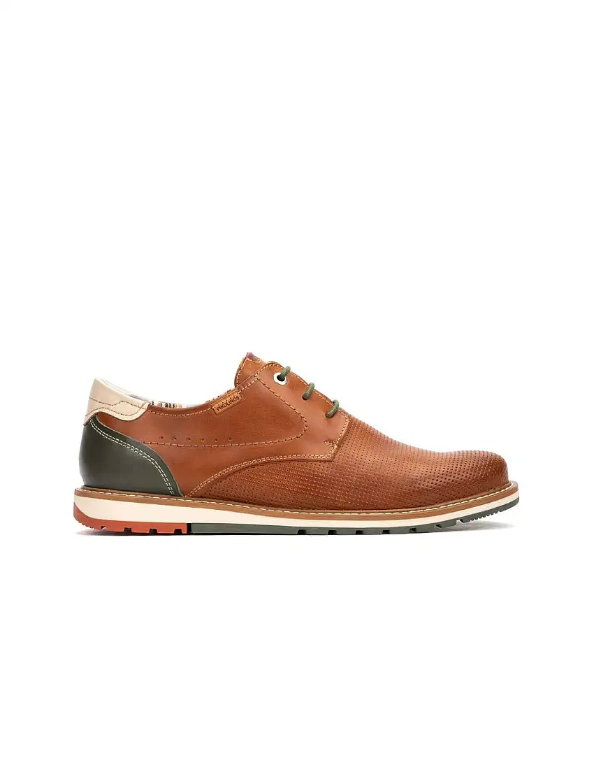 Zapato Piel Pikolinos Berna M8J-4322C1 Hombre Brandy