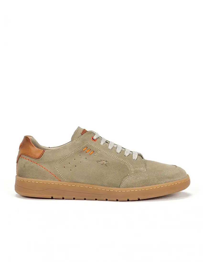 Zapatos Casual FLUCHOS Cordones Elásticos Taupe