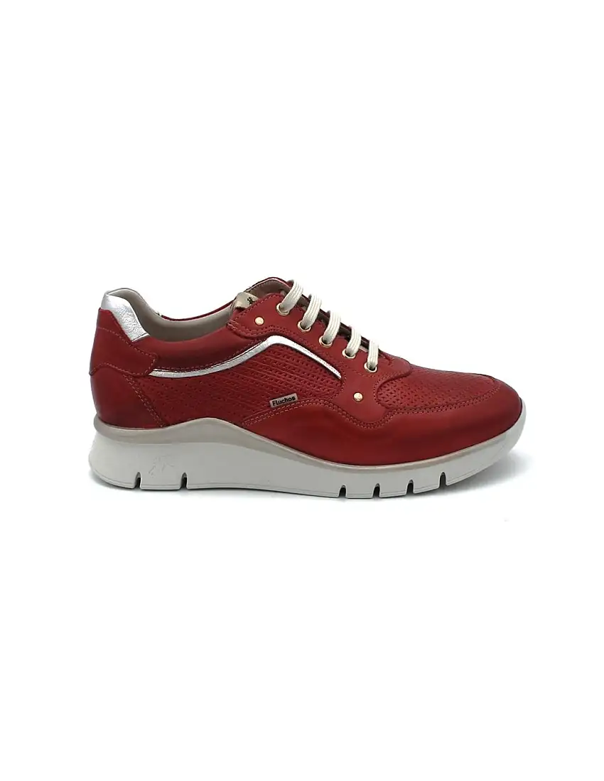 Zapatos FLUCHOS F2175 Rojo Mujer.