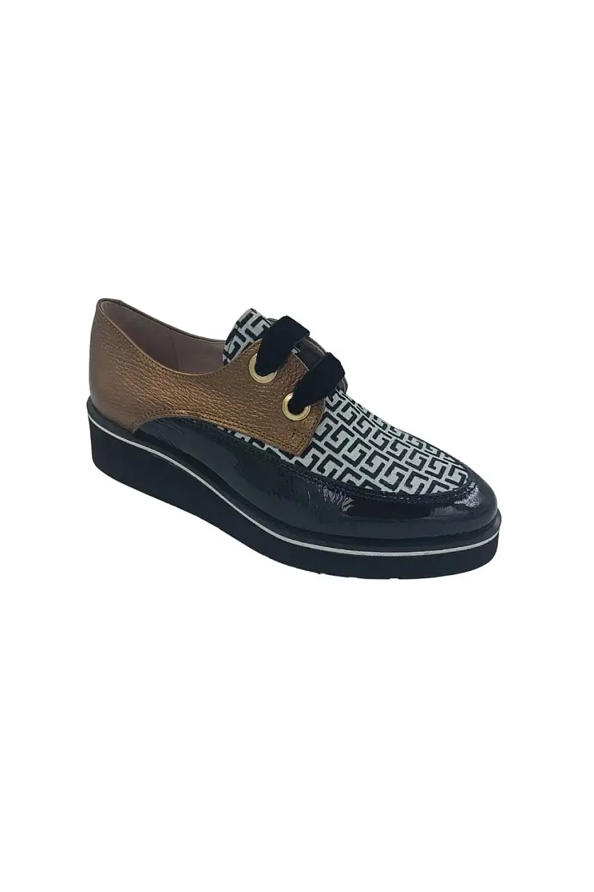 Zapatos otoño invierno Sarca/Nival negro angel001