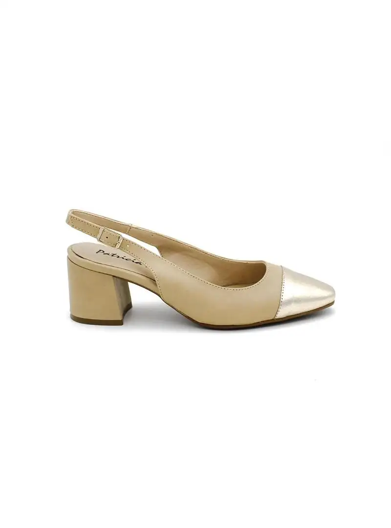 Zapatos PATRICIA MILLER 6315 Nude/Champán Mujer.