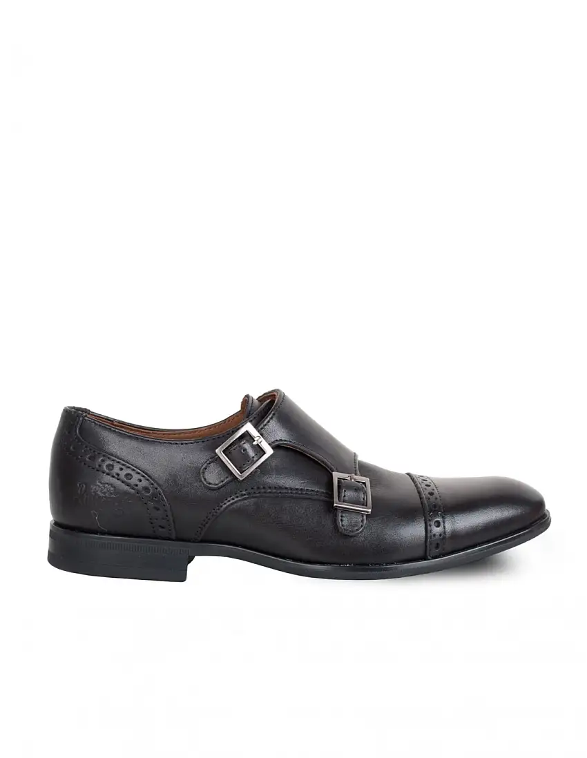Zapatos Vestir Hebilla Negros PERA LIMONERA