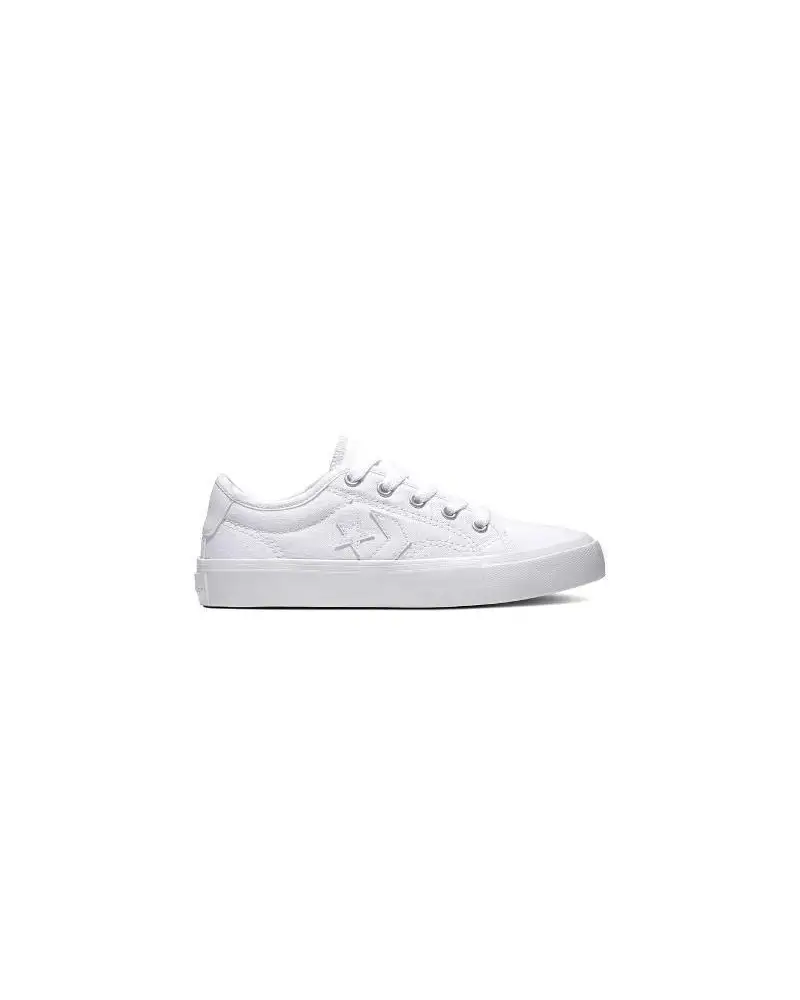 LONA CONVERSE STAR REPLAY OX WHITE/WHITE JUN C/O SP21 BLANCO
