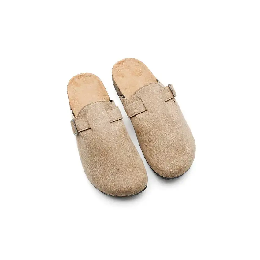 Zueco bio beige hebilla