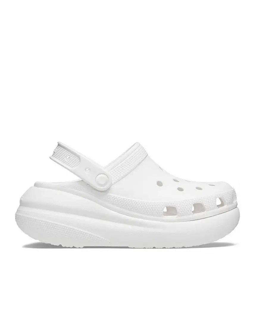 Zuecos Plataforma CROCS Crush U Blancos