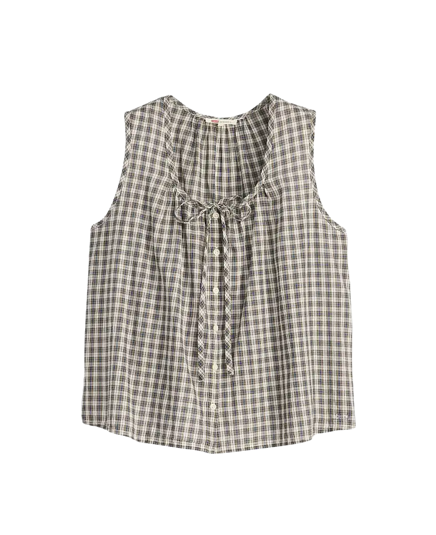 Blusa LEVI'S® Luella Milo Plaid Egret