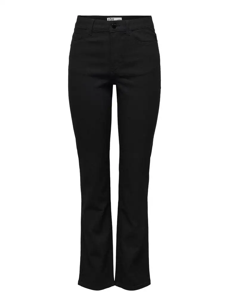 Jdytulga High Waist Straight Blk Dnm Black Denim