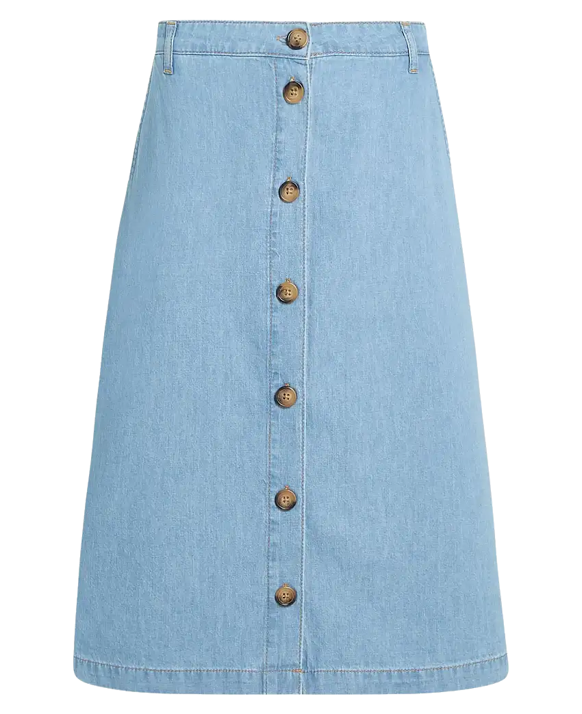 Falda KING LOUIE Marie Fest Light Denim