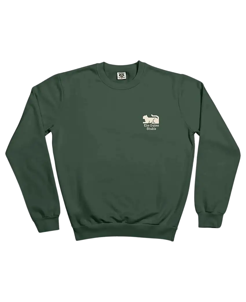 Sudadera THE DUDES Studio Classic Bottle Green