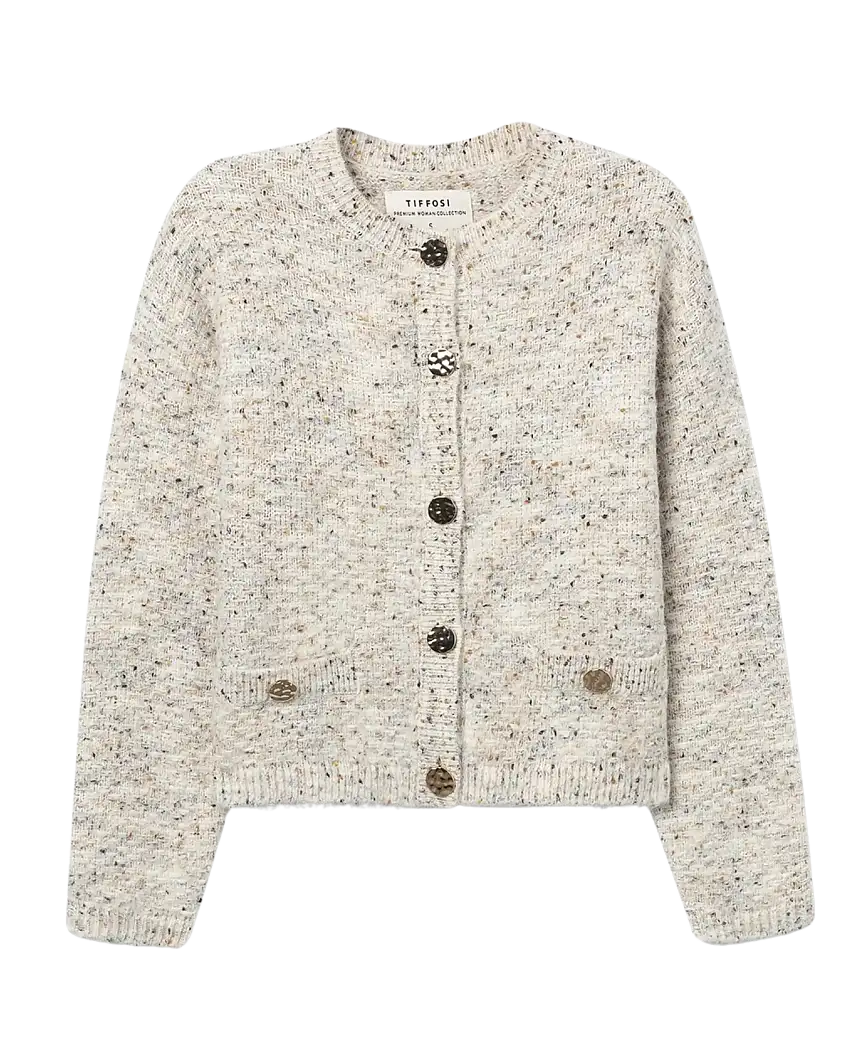 Cárdigan TIFFOSI Diadem Beige