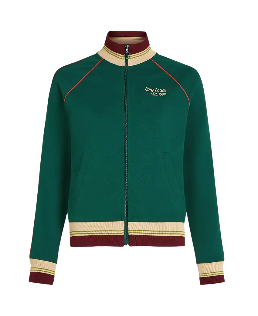 Chaqueta KING LOUIE Lila Coljack Botanical Green