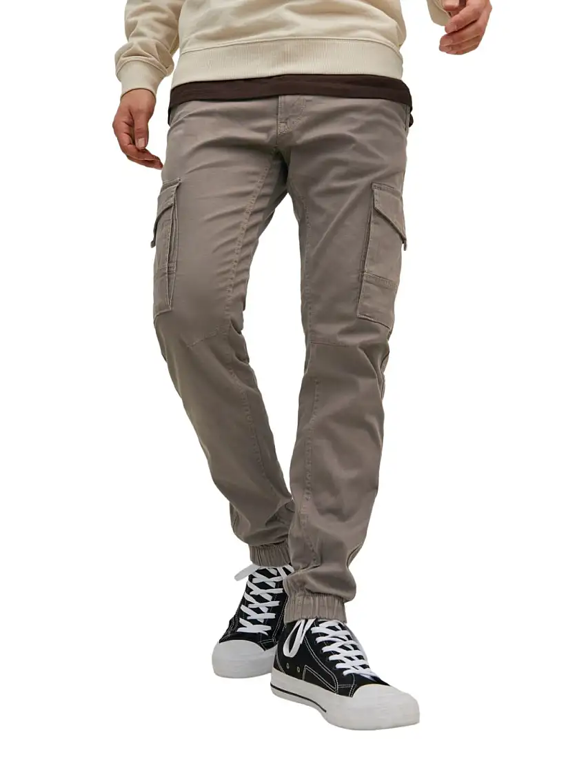 Pantalón Cargo Puño Jack&Jones Paul Flake Gris