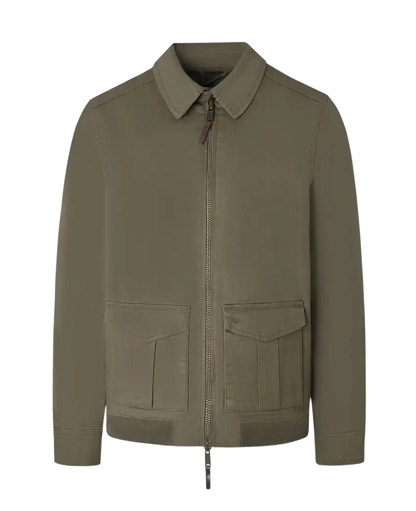Chaqueta SILBON Garment Dye Khaki