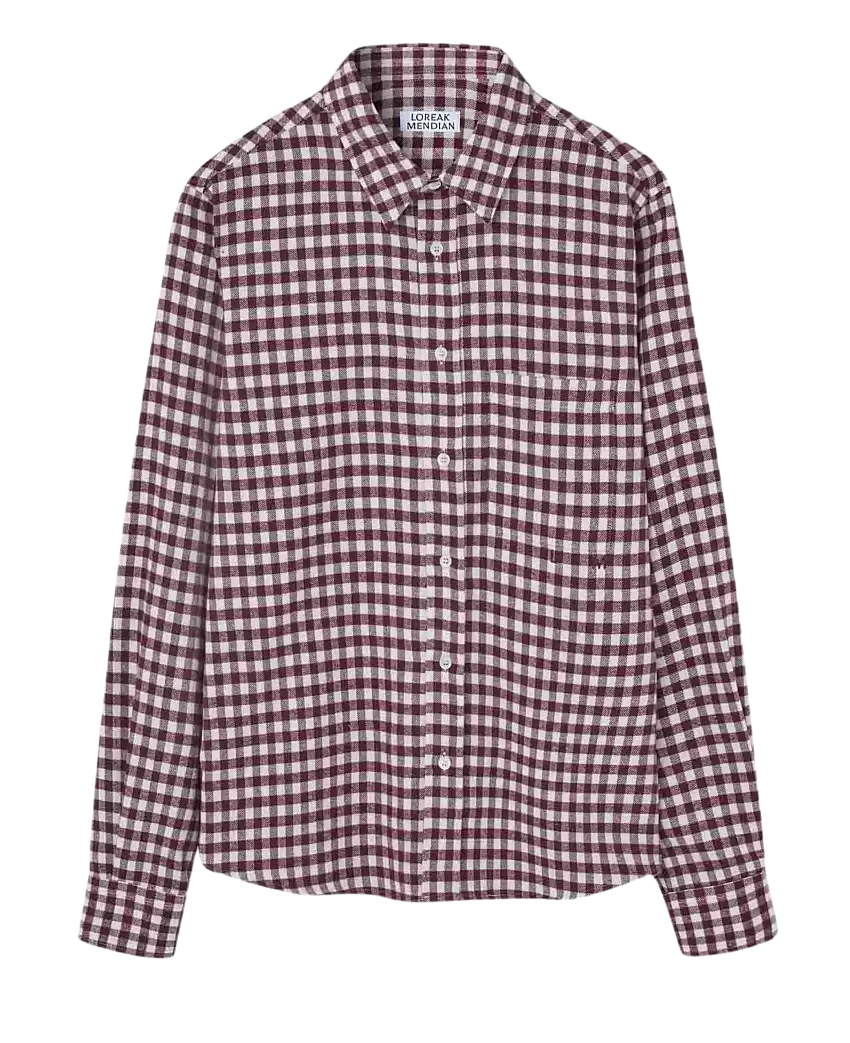 Camisa LOREAK MENDIAN Gainza Red Clay