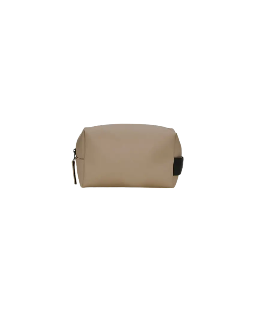 Neceser RAINS Impermeable Wash Bag Small Beige