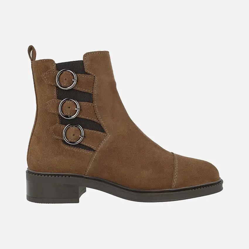Botines con adorno de tres hebillas Luar