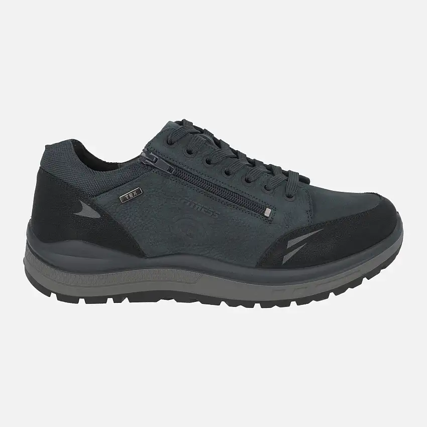 Zapatos deportivos confort para hombre de calce ancho con membrana TEX
