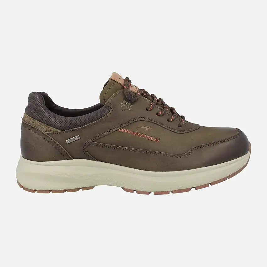 Deportivos para hombre Triton en combinado kaki con membrana impermeable