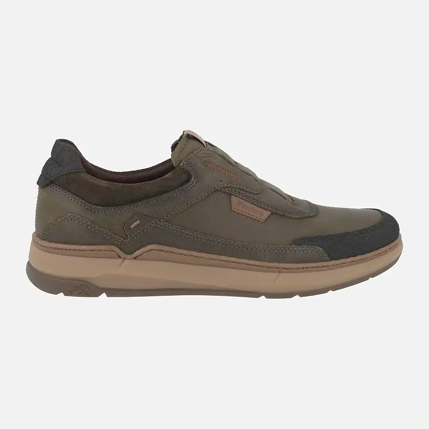 Zapatos deportivos para hombre Jeff en combinado kaki