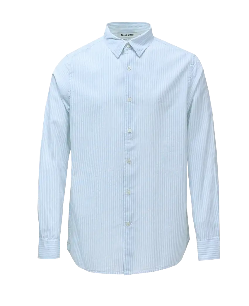 Camisa SALSA JEANS Rayas Light Green