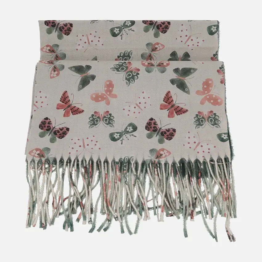Pashminas diseño mariposas