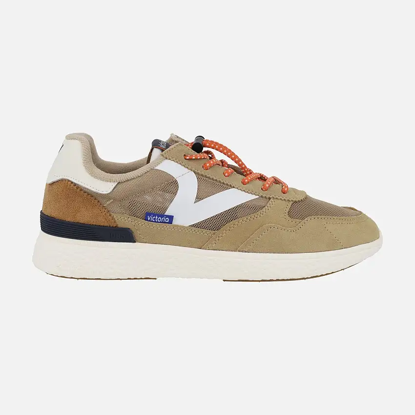 Zapatillas deportivas para hombre Anima Mesh en combinado beige