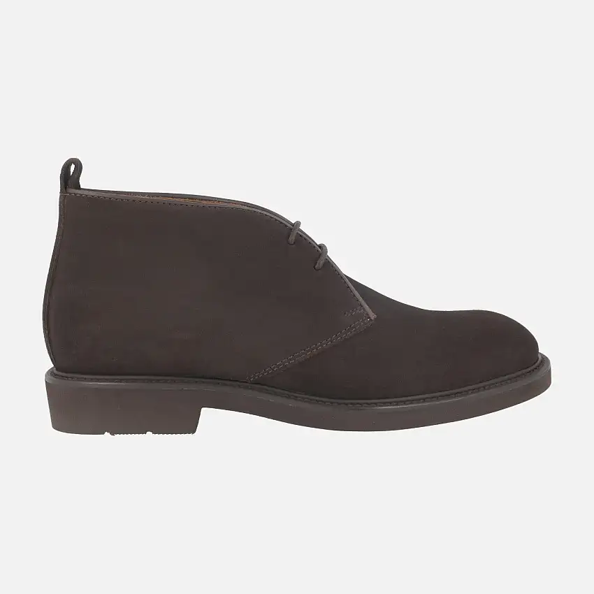 Botines de cordones para hombre Baltimore en ante moka