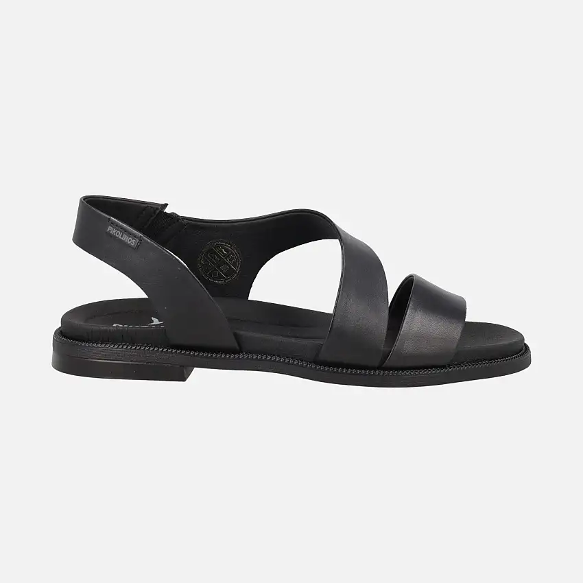 Sandalias planas de piel Navia