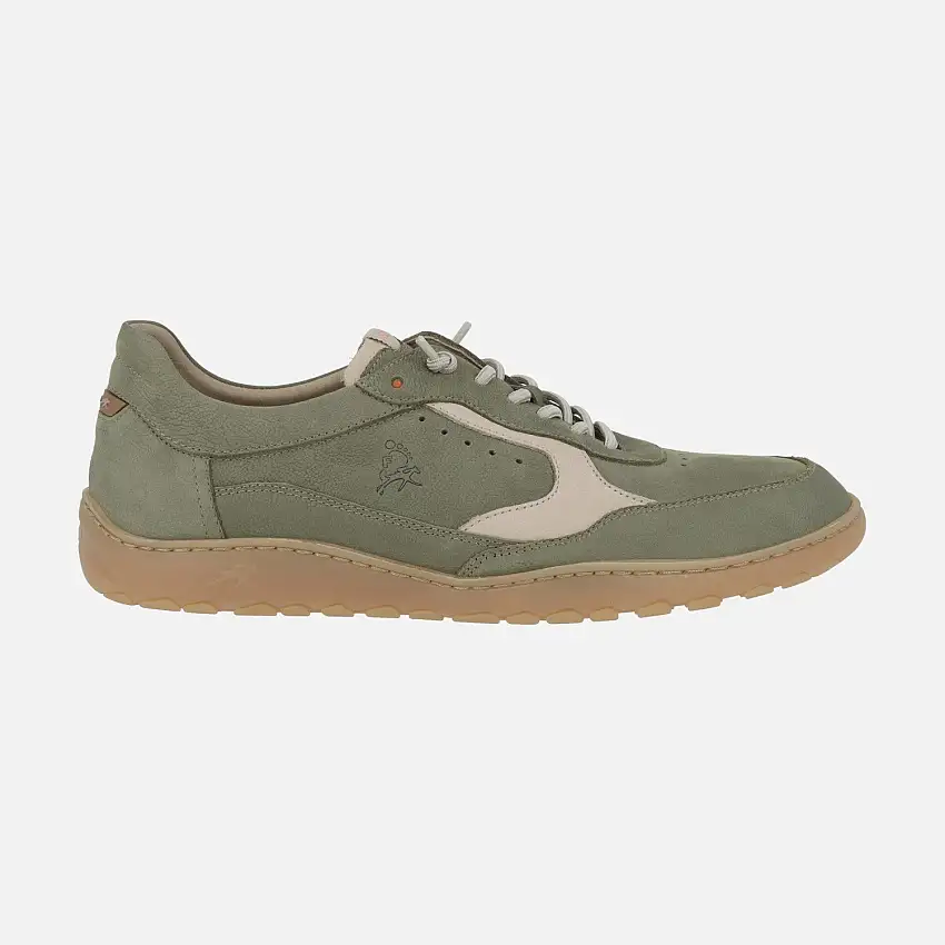 Zapatos deportivos Lenox en piel nobuck con cordones elásticos
