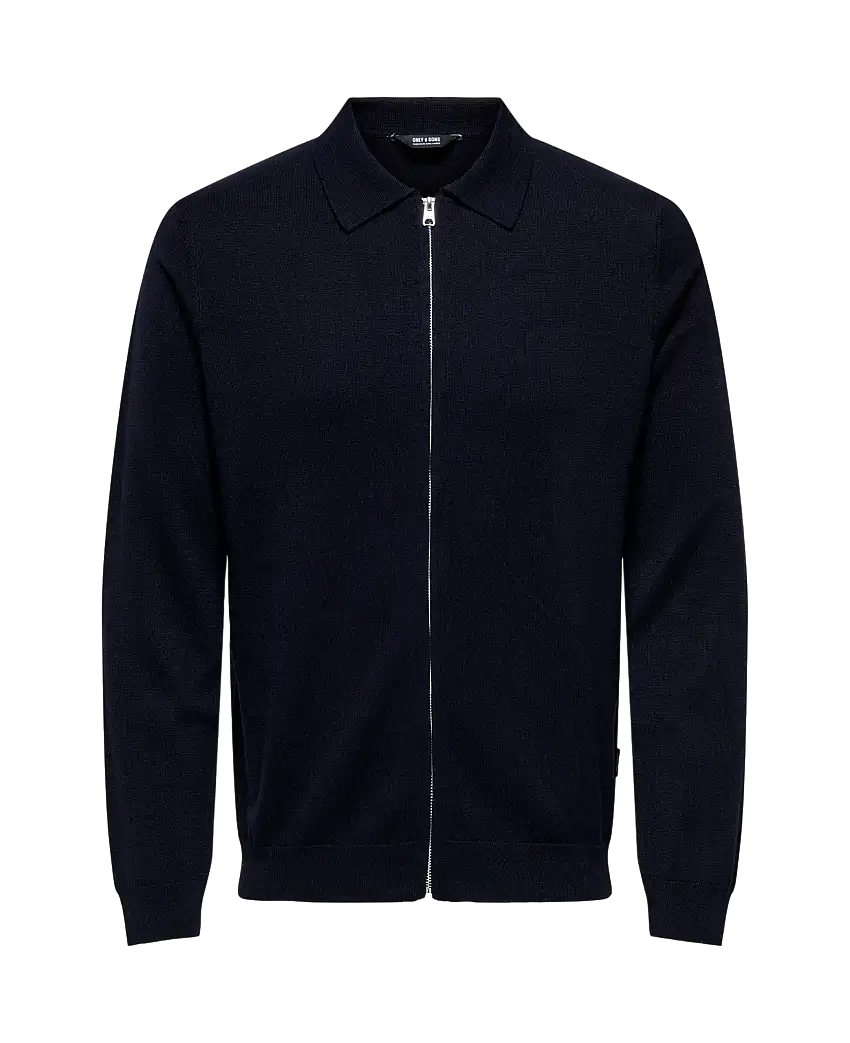 Chaqueta ONLY & SONS de Punto Wyler Dark Navy