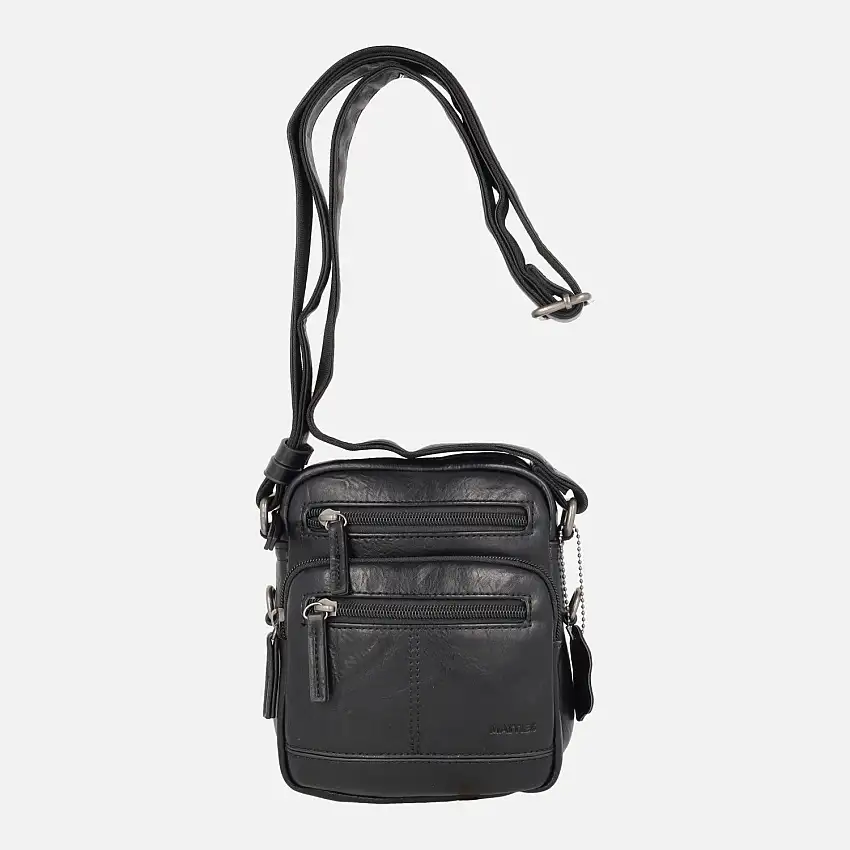 Bandolera pequeña para hombre con múltiples bolsillos