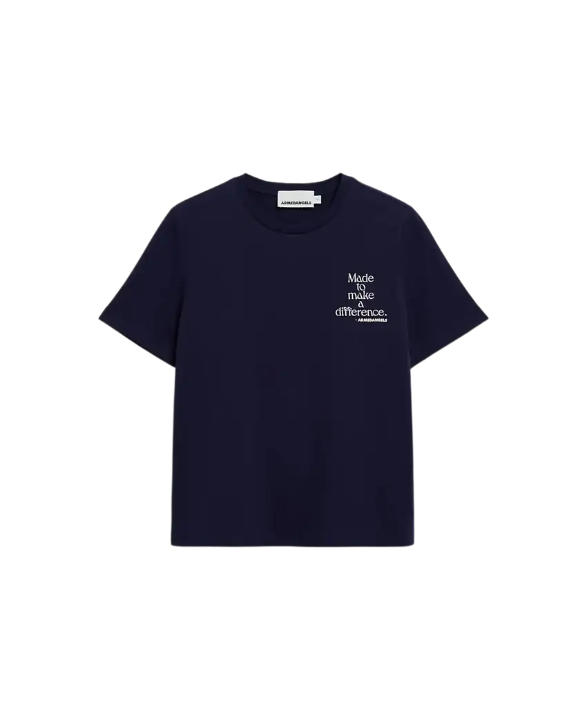 Camiseta ARMEDANGELS Lualaa Tinted Navy