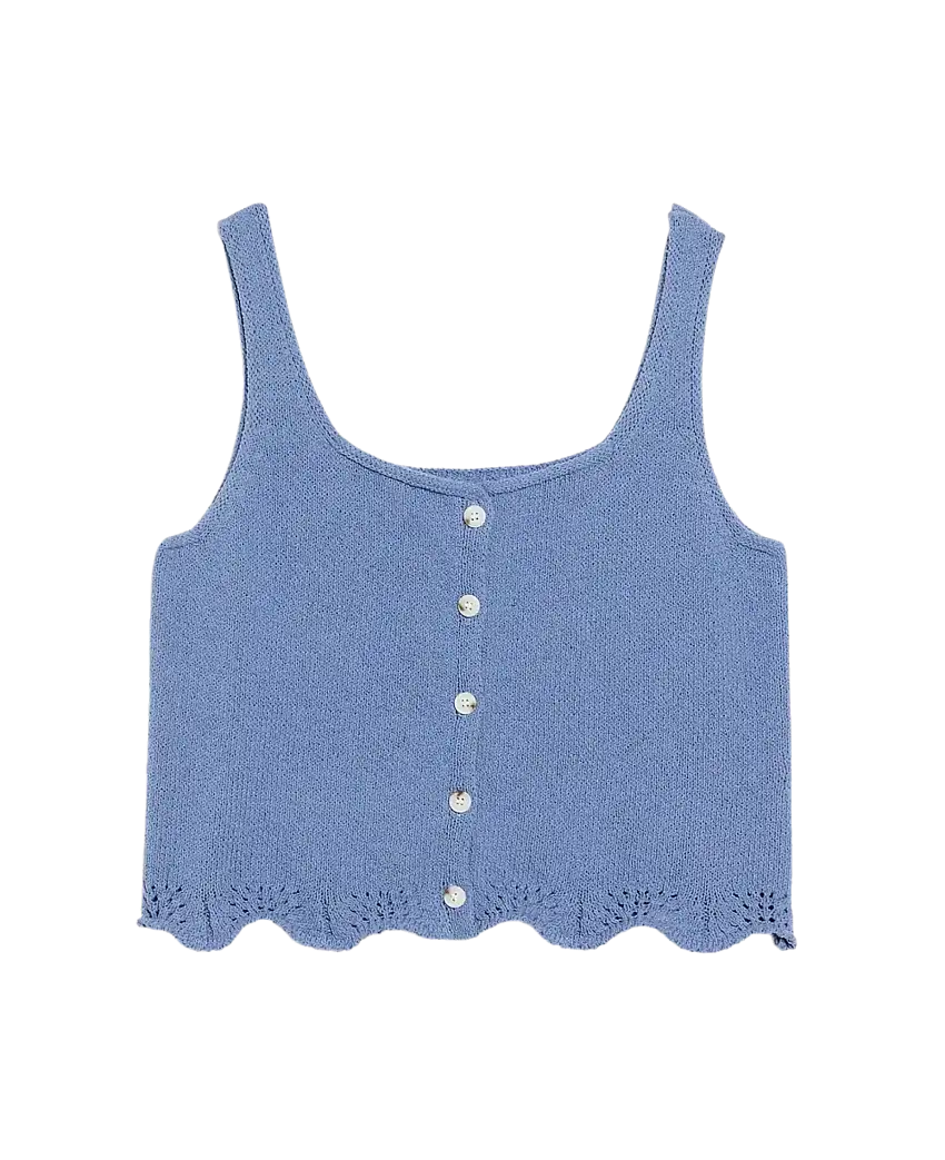 Top ESE O ESE Gabrielle Denim Blue