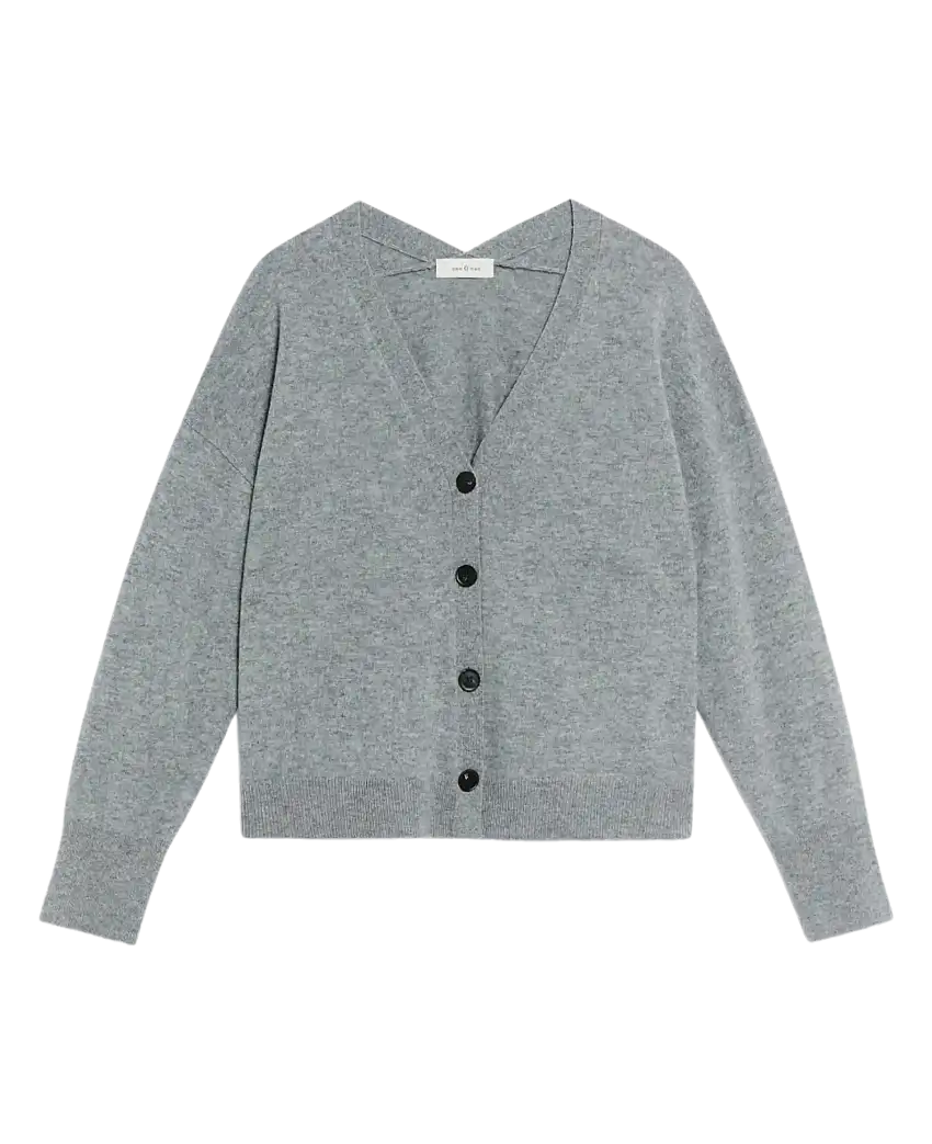 Cárdigan ESE O ESE Cocoon Medium Grey