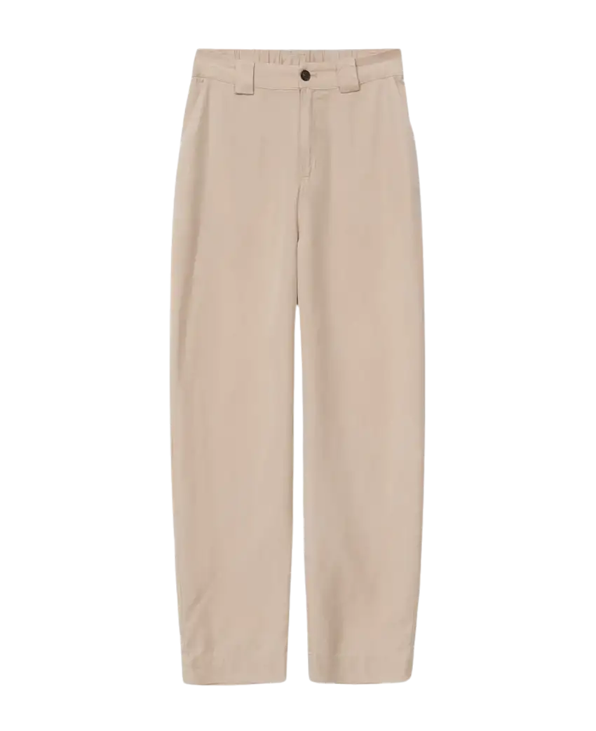 Pantalones YERSE Deia Tencel Beige