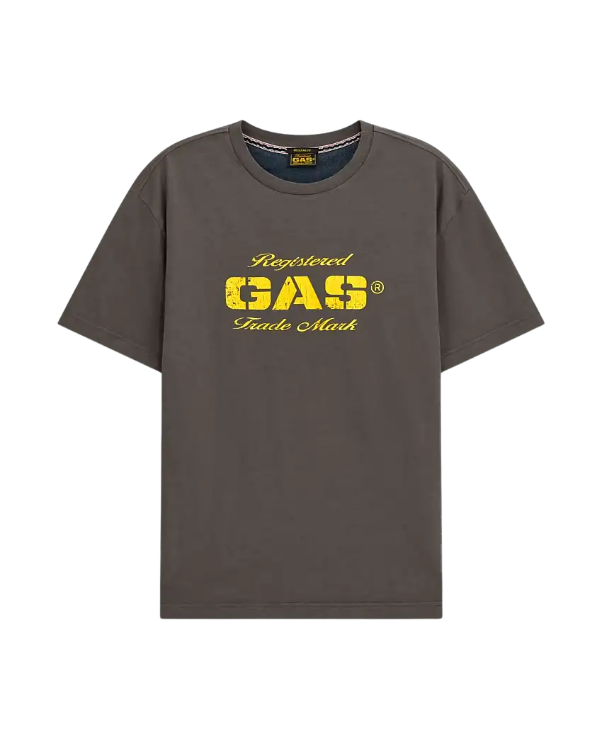 Camiseta GAS JEANS Dharis M/C Grey