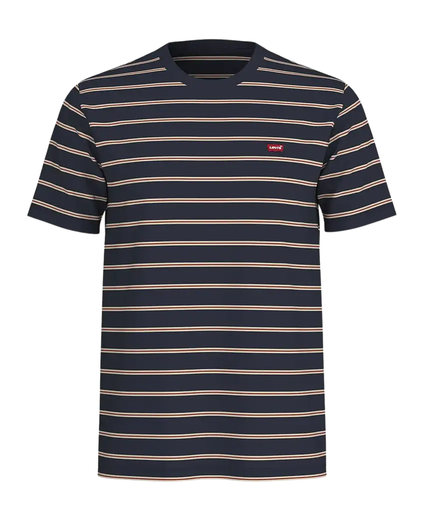 Camiseta LEVI'S® Original Housemark Stripes True Indigo