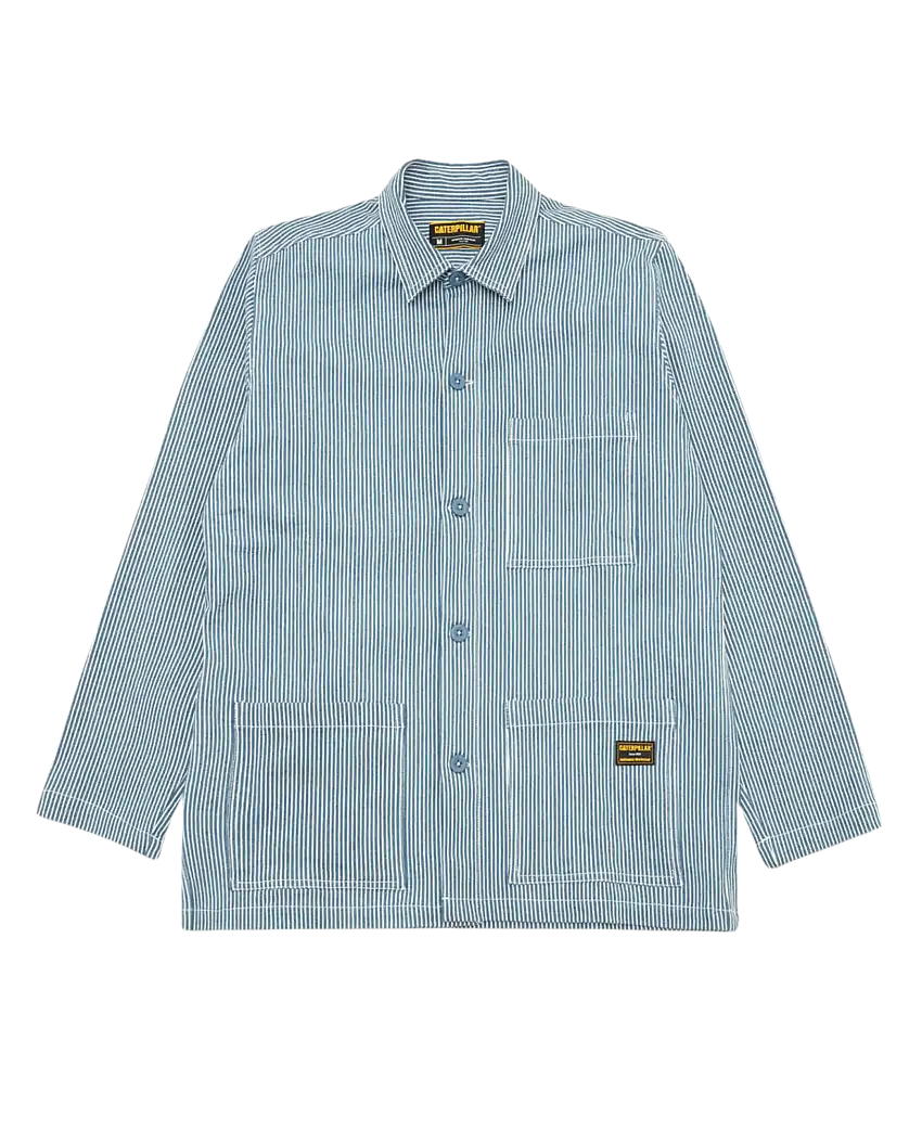 Chaqueta CAT WWR Denim Hickory Stripe