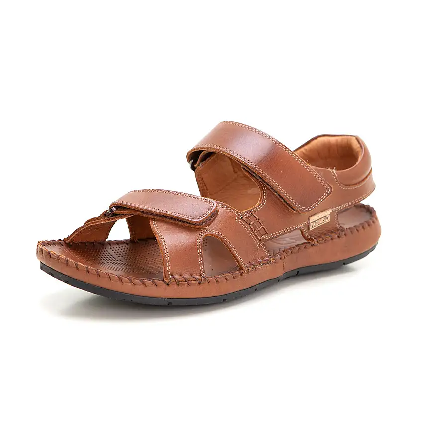 Pikolinos 5818 Sandalia de hombre con velcros cuero