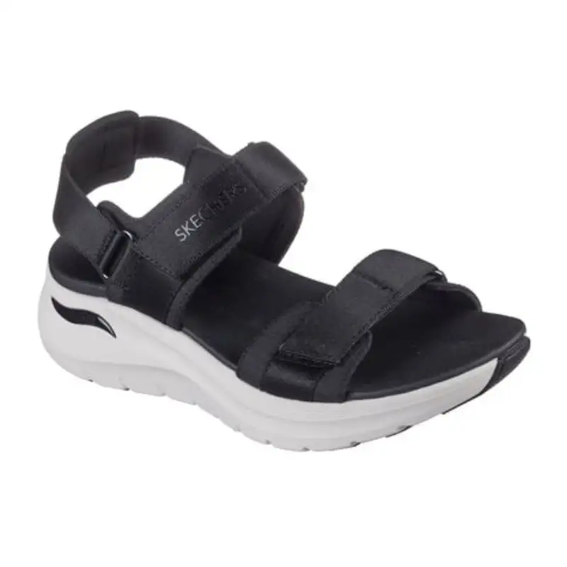 SKECHERS 119465 Sandalia velcros Arch Fit negro