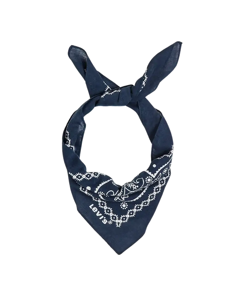 Bandana LEVI'S® de Cachemira Paisley Navy Blue