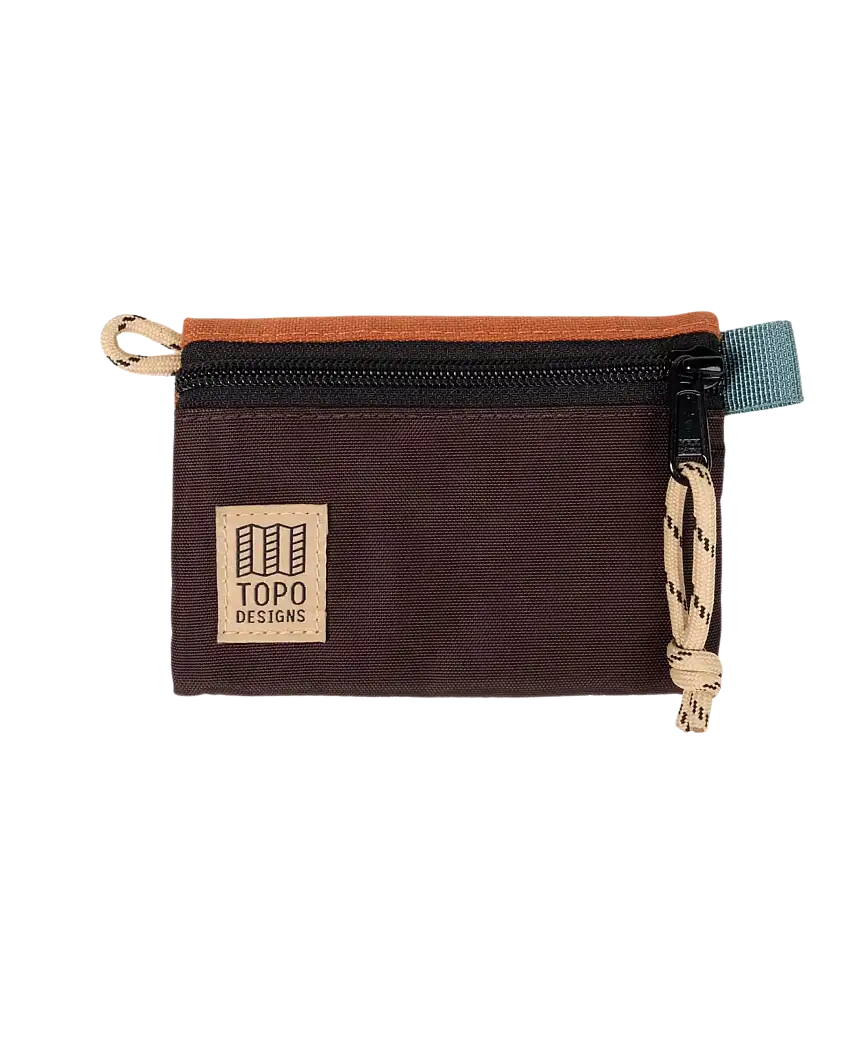 Neceser TOPO DESIGNS Bag Micro Clay / Chocolate