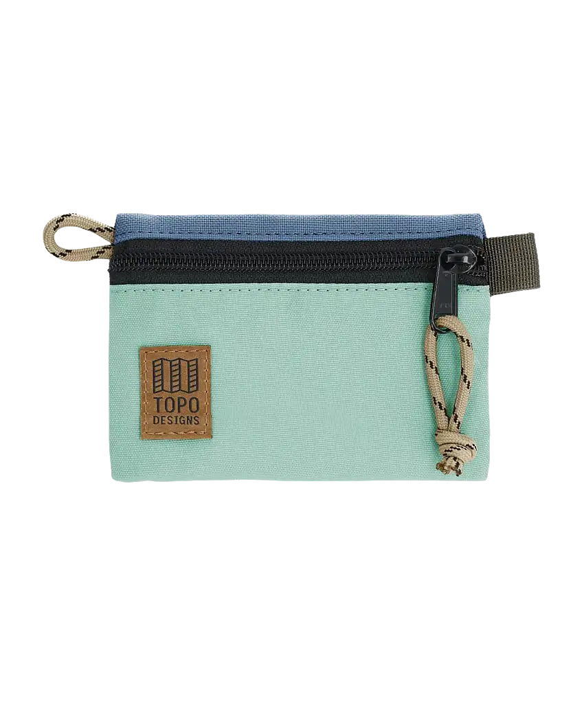 Neceser TOPO DESIGNS Bag Micro Stone Blue / Ash Green