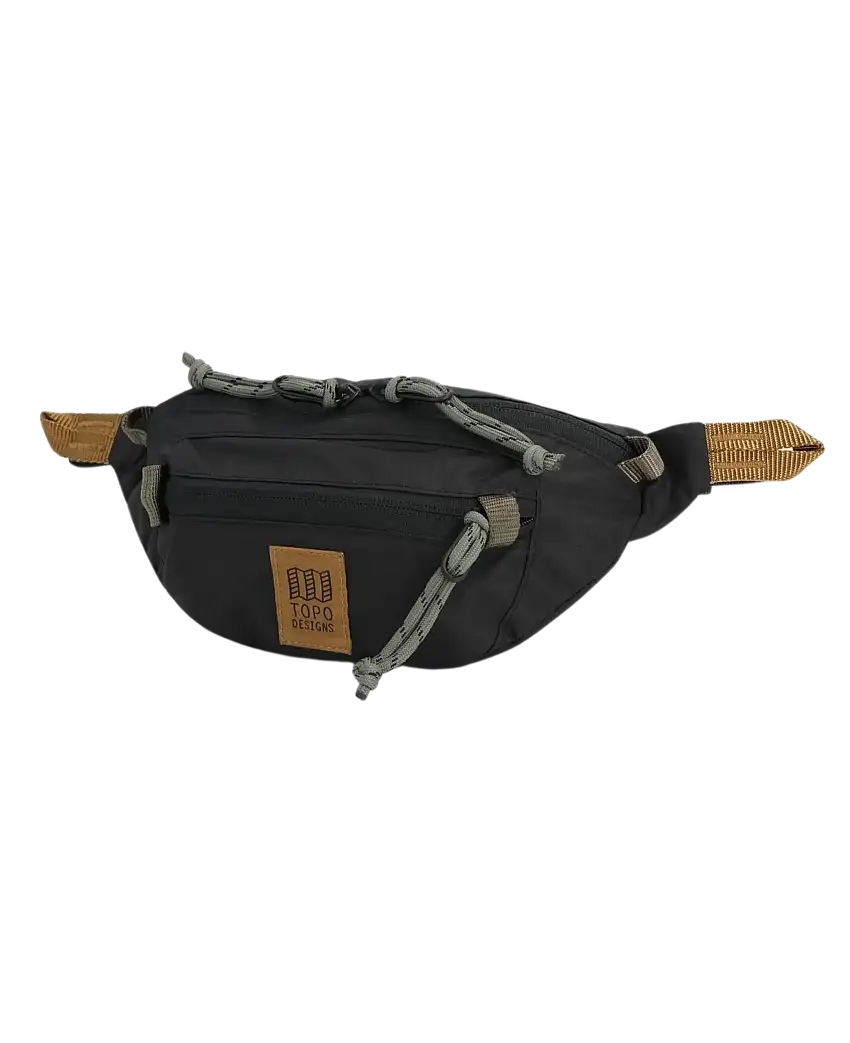 Riñonera TOPO DESIGNS Waist Mountain Black Neutral