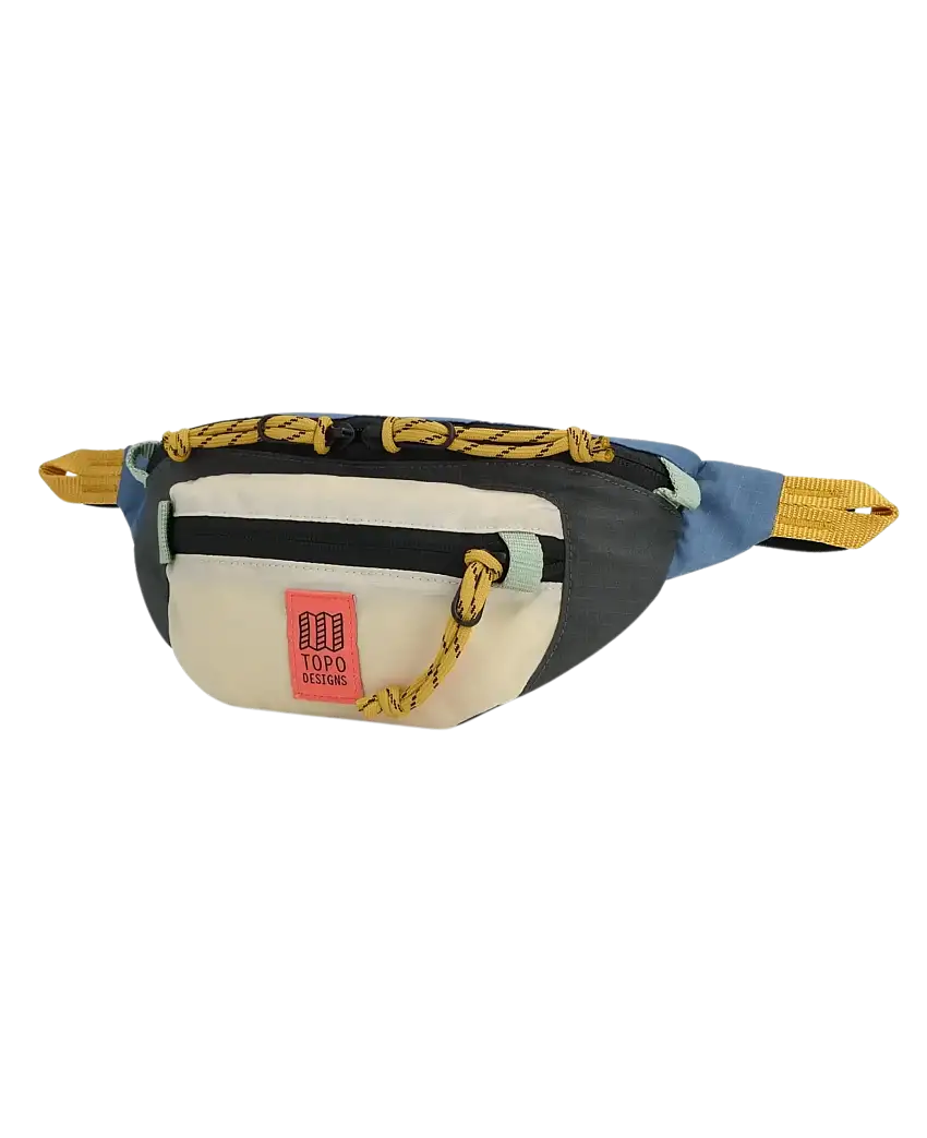 Riñonera TOPO DESIGNS Waist Mountain Stone Blue Bone White