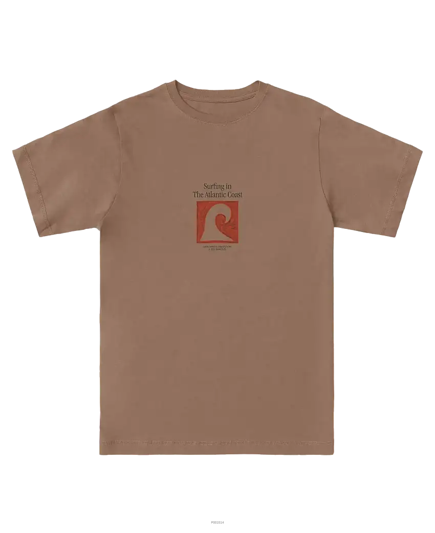 Camiseta LATITUD FUEGO Essentials AC Barro