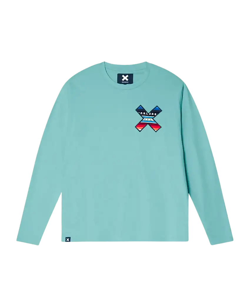 Camiseta BLUE BANANA Unisex Manga Larga Classic Acqua
