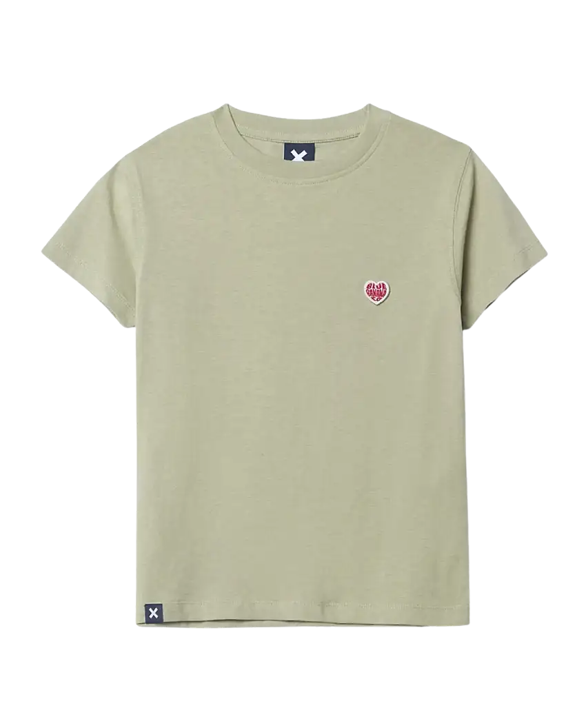 Camiseta BLUE BANANA Mujer Heart Sage